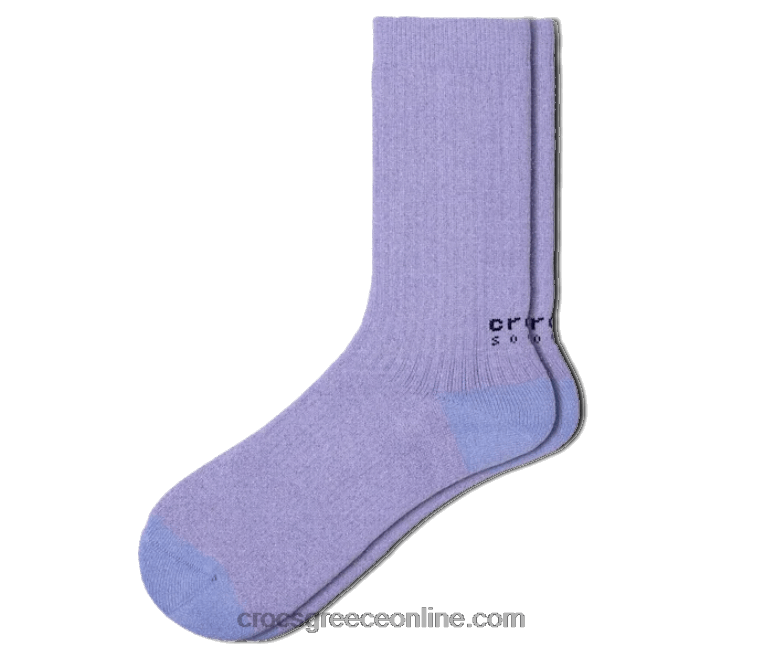 κάλτσες cush shine πλήρωμα ψηφιακό βιολετί BPZ6D1241 Crocs