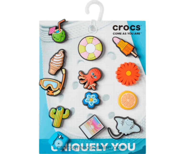 σούπερ διασκεδαστικό πακέτο καλοκαιριού 13BPZ6D927 Crocs