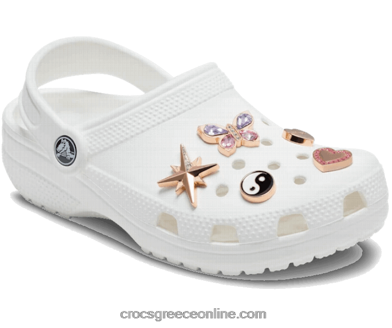 ροζ και χρυσό πακέτο 5BPZ6D1021 Crocs