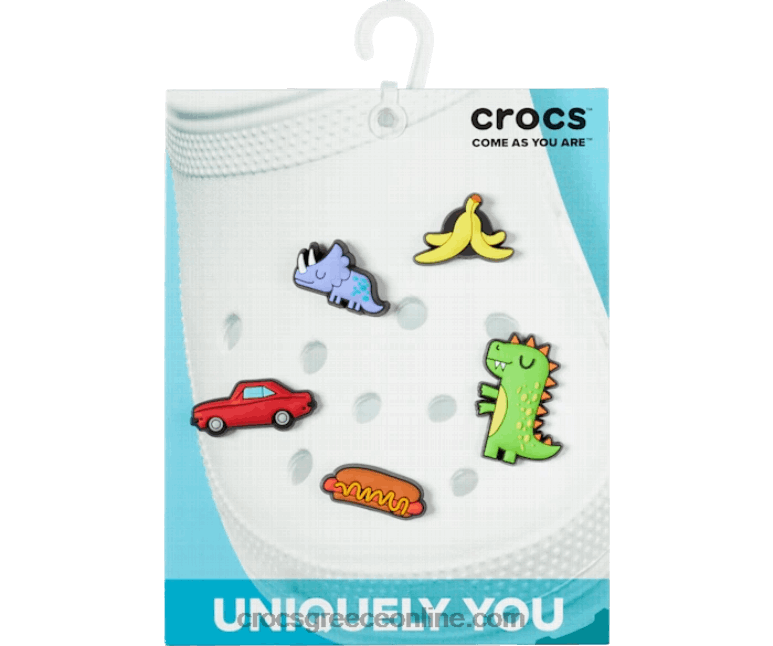 νεαρό αγόρι κινούμενα σχέδια 5 πακέτοBPZ6D1002 Crocs