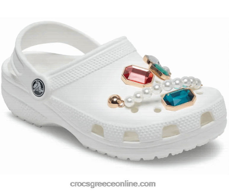 βαθύ χρώμα πολύτιμος λίθος 5 συσκευασίαBPZ6D1004 Crocs