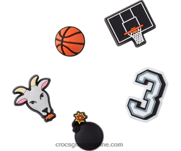 μπάσκετ αστέρι 5 πακέτοBPZ6D1014 Crocs