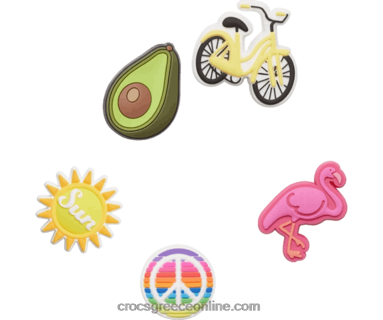 ηλιόλουστες μέρες 5-πακέτοBPZ6D1184 Crocs
