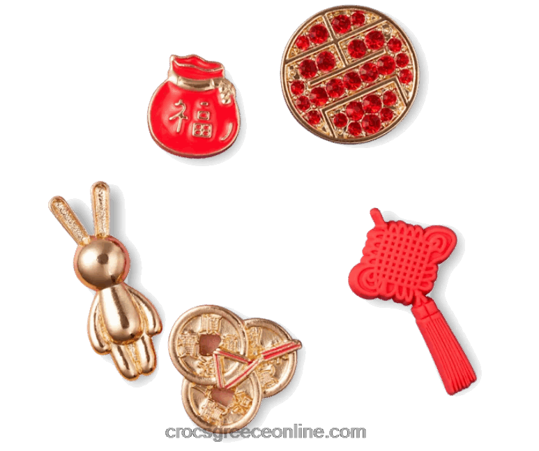 έτος του κουνελιού 5 πακέτοBPZ6D741 Crocs