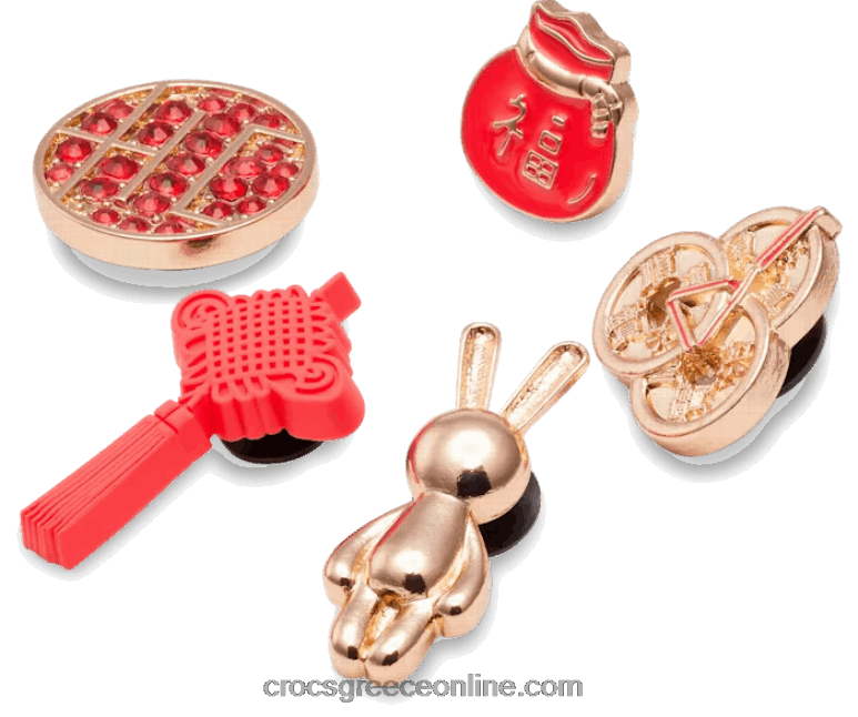 έτος του κουνελιού 5 πακέτοBPZ6D741 Crocs