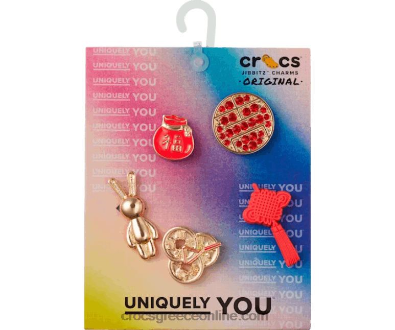 έτος του κουνελιού 5 πακέτοBPZ6D741 Crocs