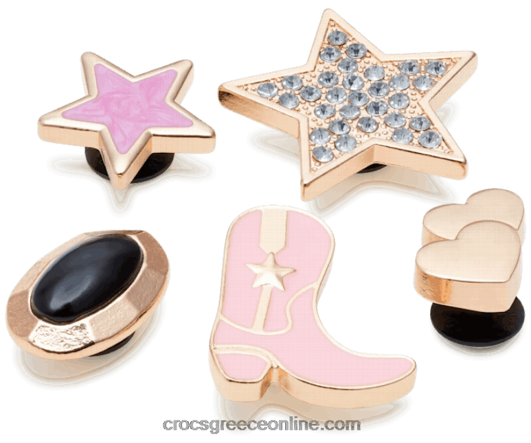 Κομψό κορίτσι αγελάδας 5 πακέτοBPZ6D907 Crocs