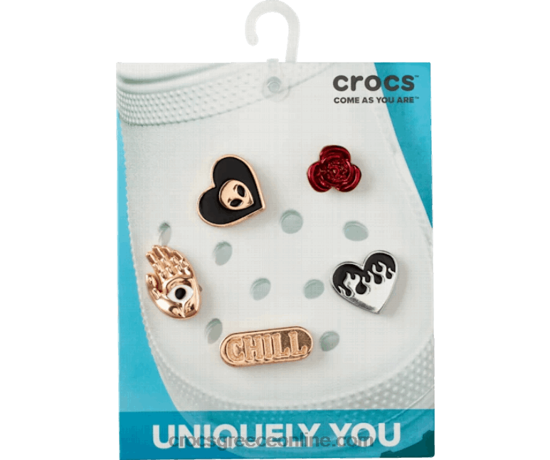 ανυψωμένη ψύχρα 5 πακέτοBPZ6D998 Crocs