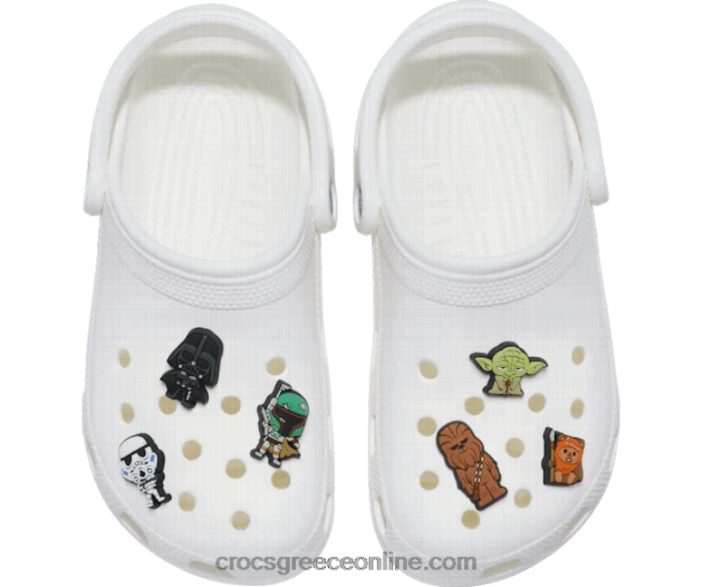 Πακέτο 6 χαρακτήρων star warsBPZ6D872 Crocs