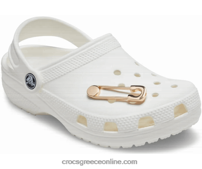 χρυσή καρφίτσα ασφαλείαςBPZ6D1161 Crocs