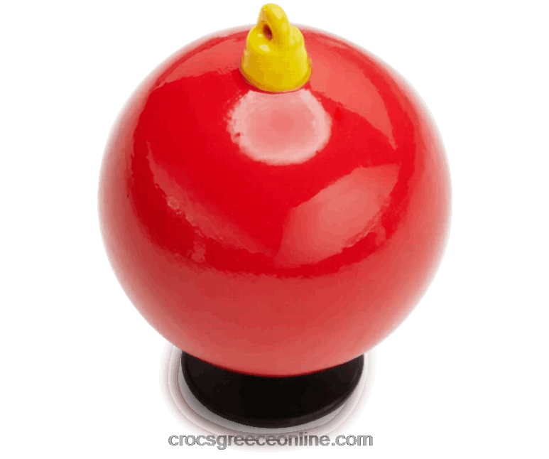 κόκκινο υπερυψωμένο στολίδιBPZ6D825 Crocs