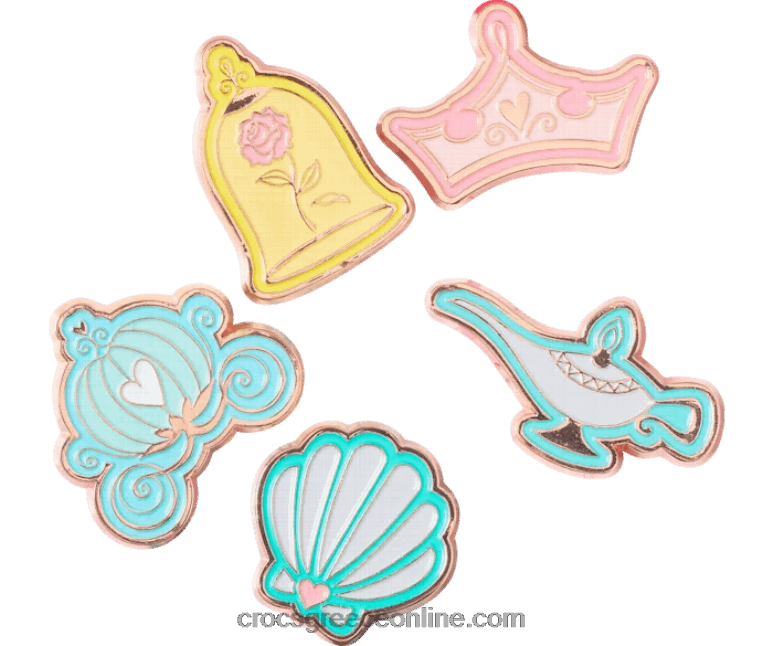 Disney εικονίδιο πριγκίπισσας 5-πακέτοBPZ6D932 Crocs