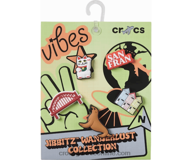 Σαν Φρανσίσκο Wanderlust συλλογή 5 packBPZ6D1099 Crocs