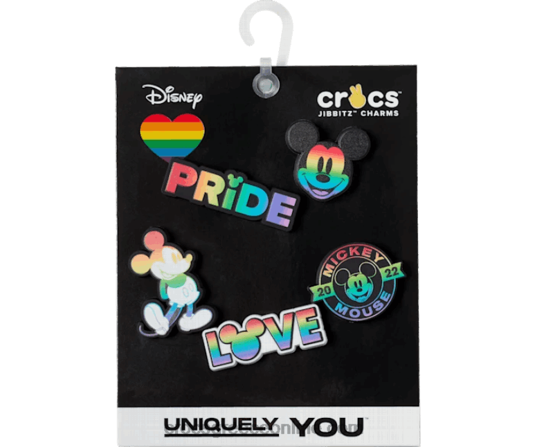 disney's rainbow celebration 5 packBPZ6D938 Crocs