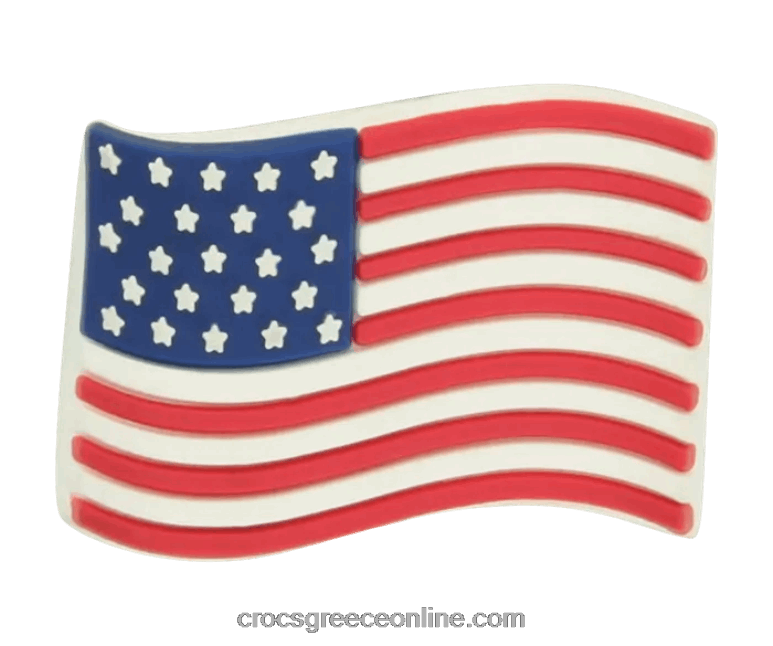 flg αμερικανική σημαία f15BPZ6D1121 Crocs