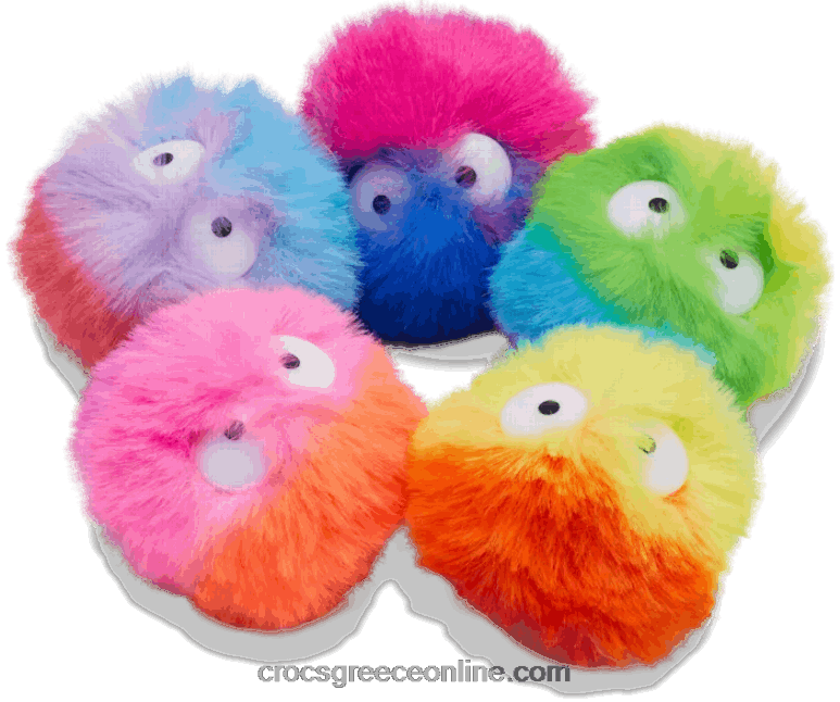 fuzzypuffcharacters5packBPZ6D645 Crocs