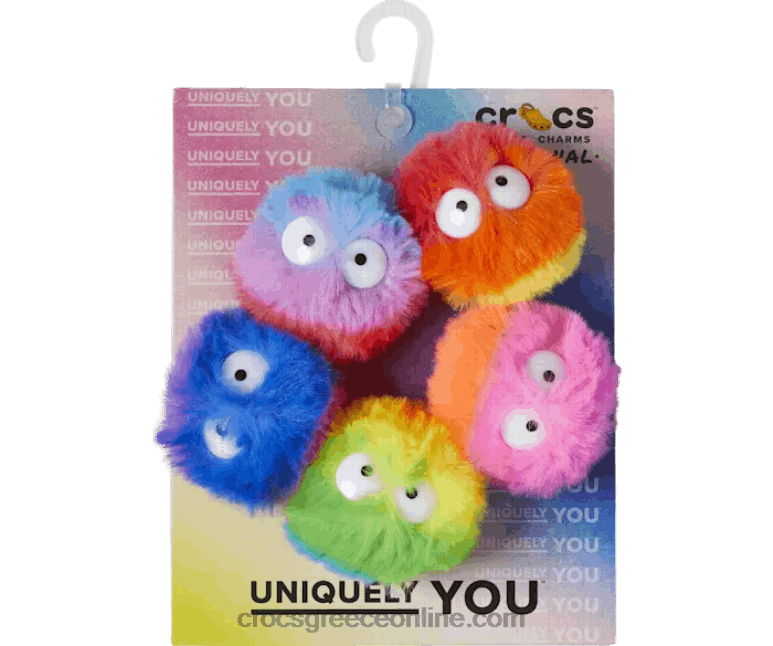 fuzzypuffcharacters5packBPZ6D645 Crocs
