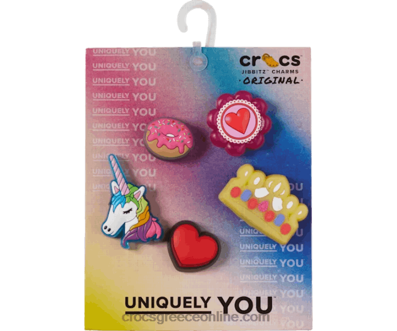 ροζ girly girl πακέτο 5BPZ6D649 Crocs