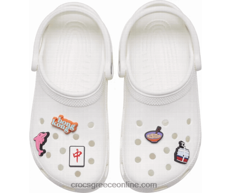hong kong wanderlust συλλογή 5 packBPZ6D1165 Crocs
