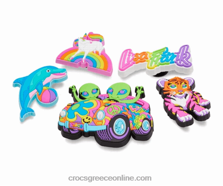 lisa frank 5 πακέτοBPZ6D971 Crocs