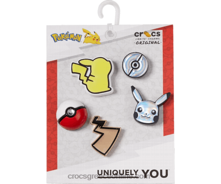 ανυψωμένο pokemon 5 πακέτοBPZ6D842 Crocs
