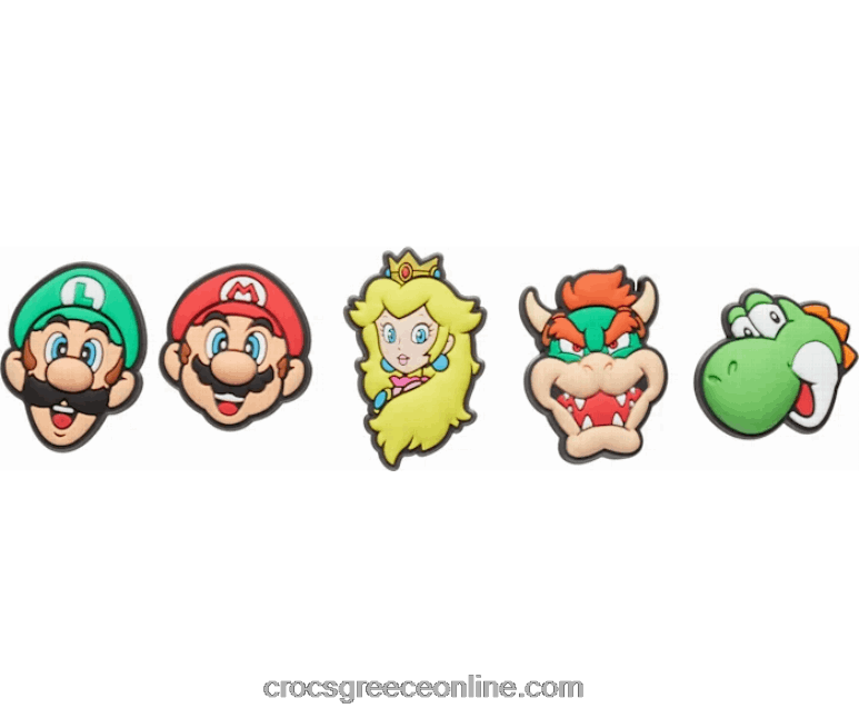 super mario 5-συσκευασίαBPZ6D1200 Crocs