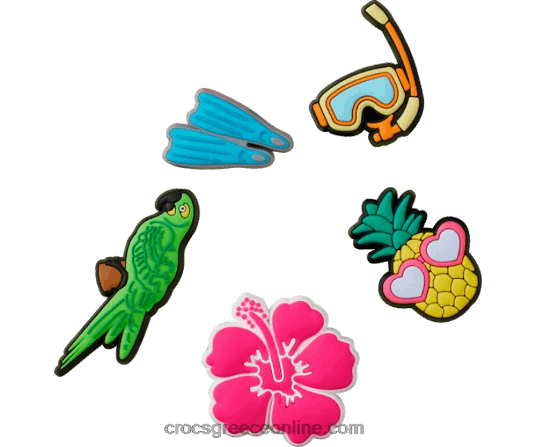 tropical resort 5 πακέτοBPZ6D958 Crocs