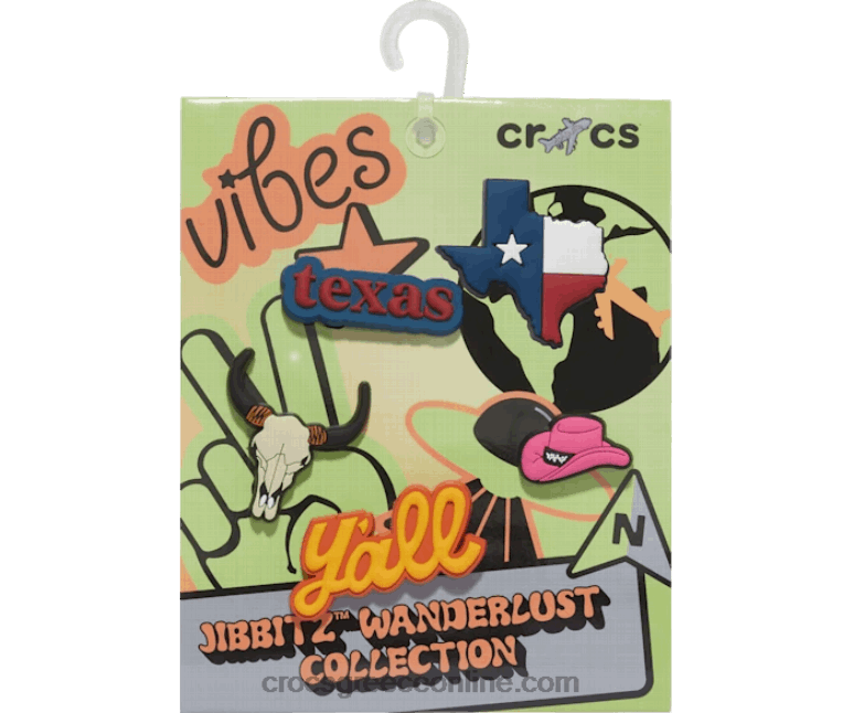 Τέξας wanderlust συλλογή 5 packBPZ6D1071 Crocs