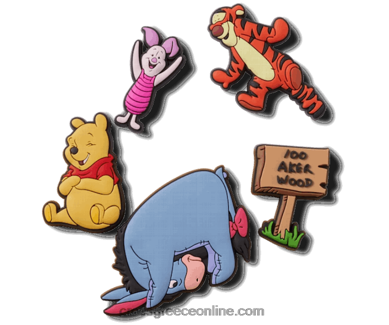 winnie the pooh 5 πακέτοBPZ6D652 Crocs