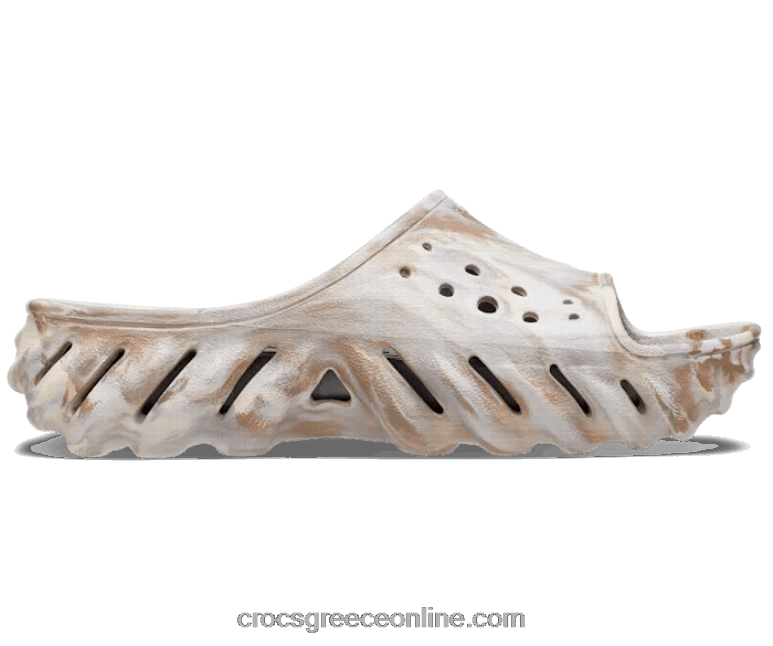 γυναίκες ηχώ μαρμάρινη τσουλήθρα κόκαλο/πολλαπλ BPZ6D403 Crocs