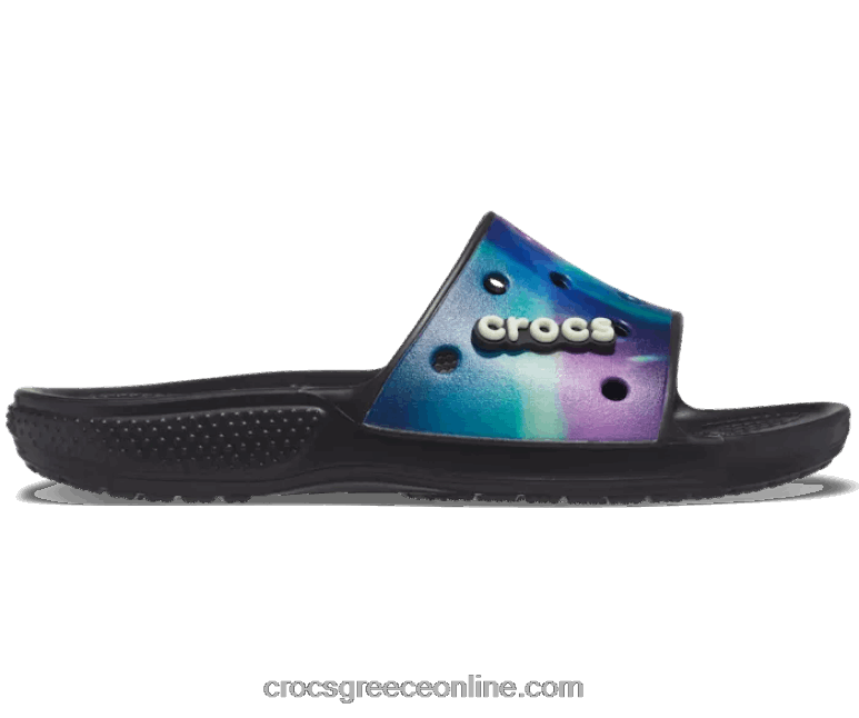 γυναίκες κλασική διαφάνεια έξω από αυτόν τον κόσμο πολυ/μαύρο BPZ6D571 Crocs