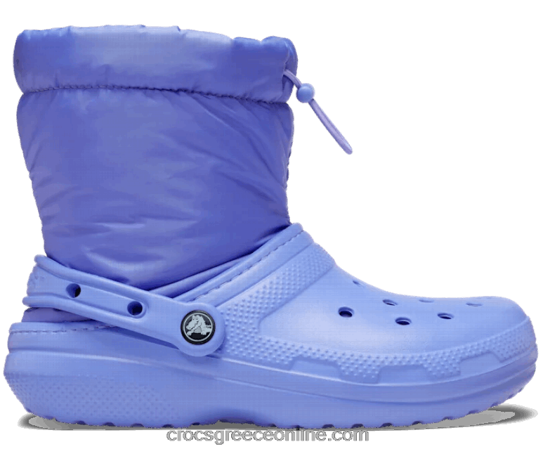 γυναίκες κλασική φόδρα neo puff μποτάκι ψηφιακό βιολετί BPZ6D195 Crocs
