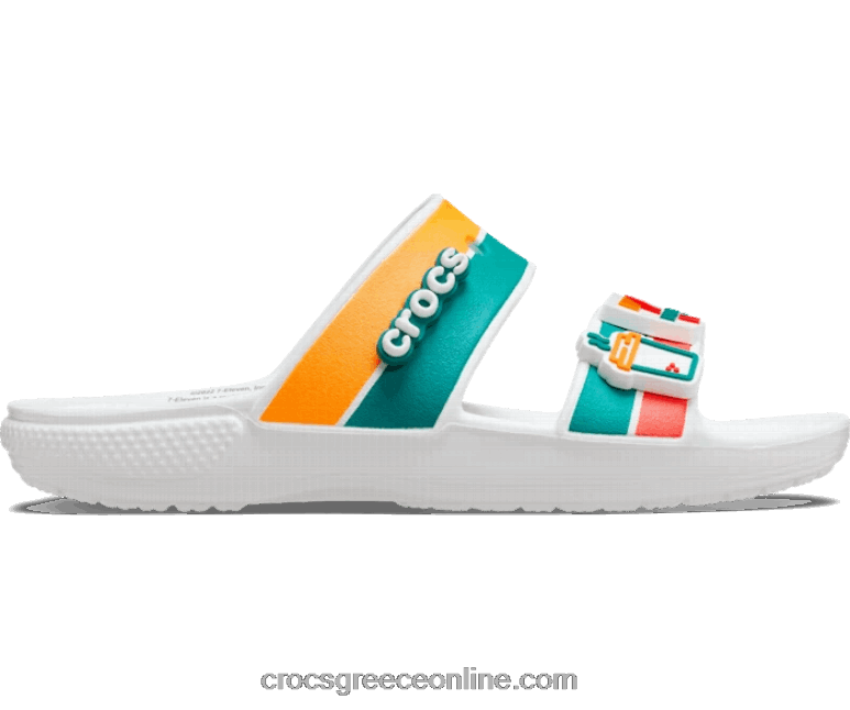 γυναίκες Κλασικό πέδιλο 7-eleven x crocs με 2 λουράκια άσπρο BPZ6D460