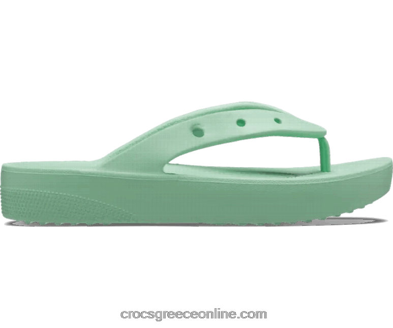 γυναίκες κλασική ανατροπή πλατφόρμας πέτρα νεφρίτη BPZ6D514 Crocs