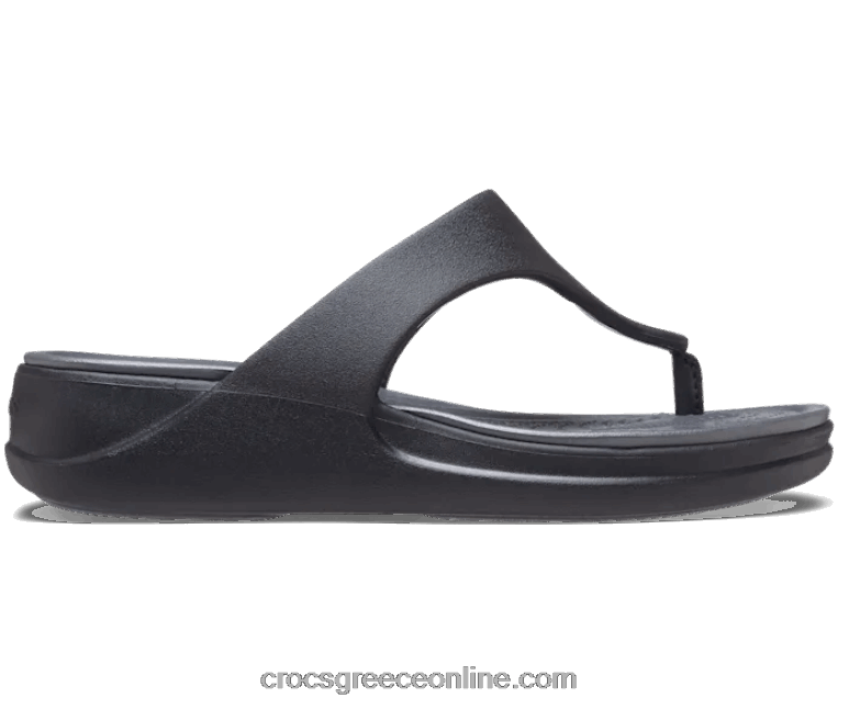 γυναίκες boca wedge flip μαύρος BPZ6D425 Crocs