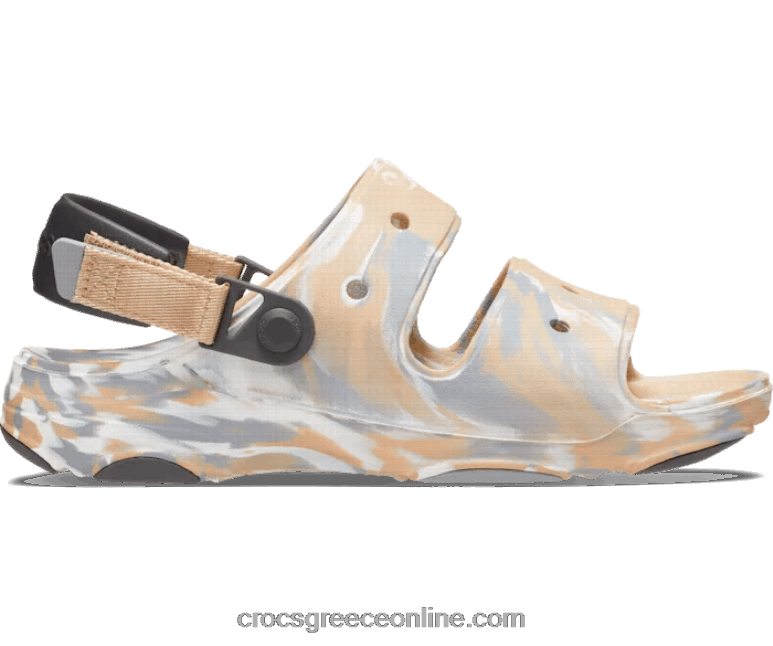 γυναίκες μαρμάρινο σανδάλι παντός εδάφους chai/multi BPZ6D502 Crocs