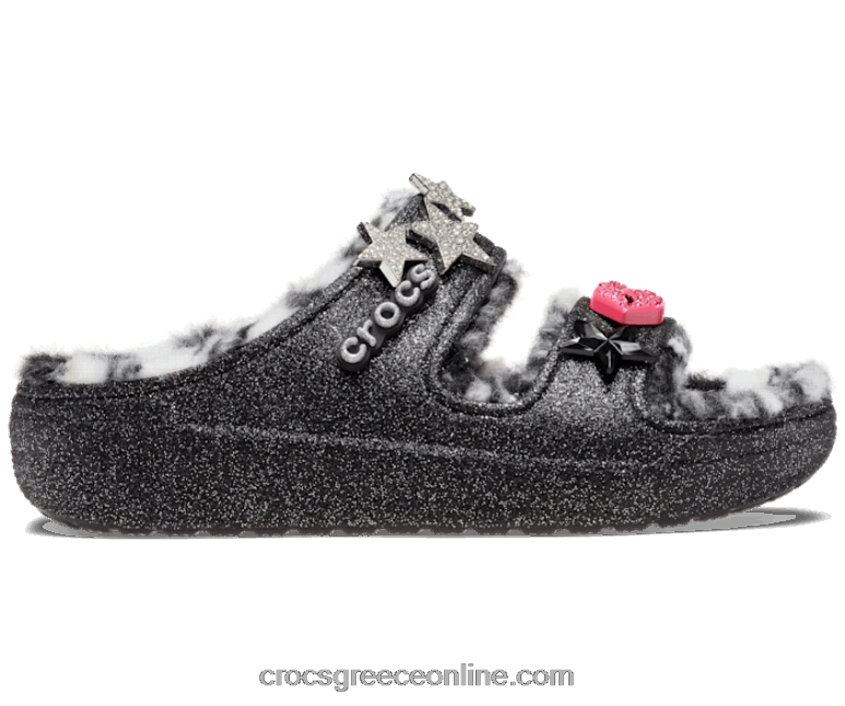 γυναίκες κλασικό cozzzy disco σανδάλι μαύρο/πολλαπλό BPZ6D477 Crocs