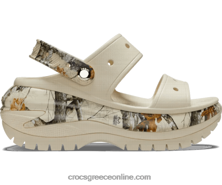 γυναίκες κλασικό mega crush σανδάλι realtree οστό BPZ6D404 Crocs