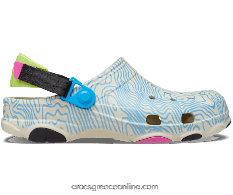 γυναίκες τοπογραφικό φράγμα παντός εδάφους κόκαλο/πολλαπλ BPZ6D113 Crocs