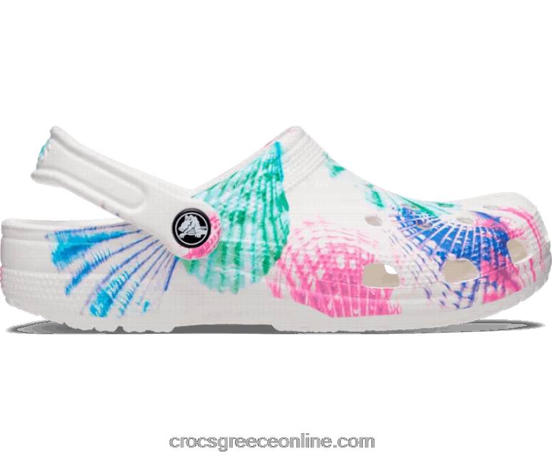 γυναίκες κλασικό τσόκαρο παραλίας στον κυβερνοχώρο πολυ/λευκό BPZ6D331 Crocs