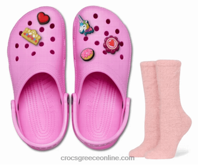 γυναίκες ανάβει κοριτσίστικο πακέτο ταφι ροζ BPZ6D38 Crocs