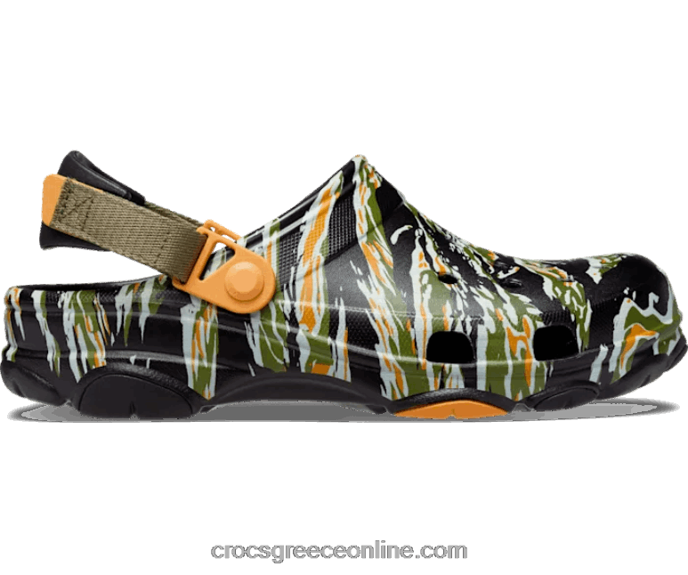 γυναίκες τσόκαρα παντός εδάφους μαύρο/πολλαπλό BPZ6D93 Crocs