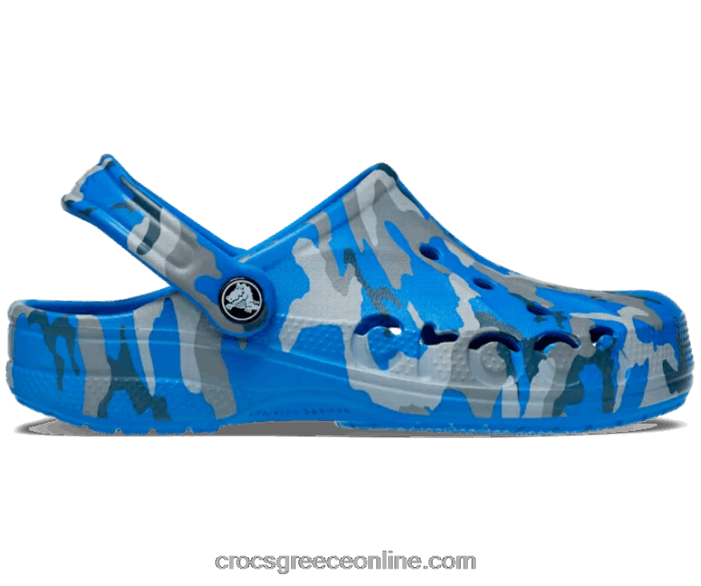 γυναίκες τσόκαμα με εποχιακή εκτύπωση baya φωτεινό κοβάλτιο/πολυ BPZ6D225 Crocs