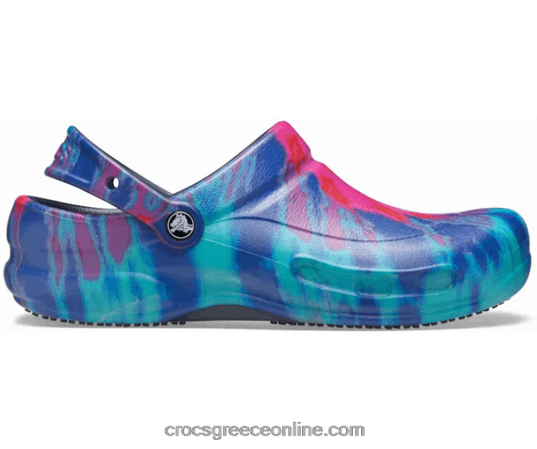 γυναίκες clog γραφικών μπιστρό ΠΟΛΕΜΙΚΟ ΝΑΥΤΙΚΟ BPZ6D198 Crocs