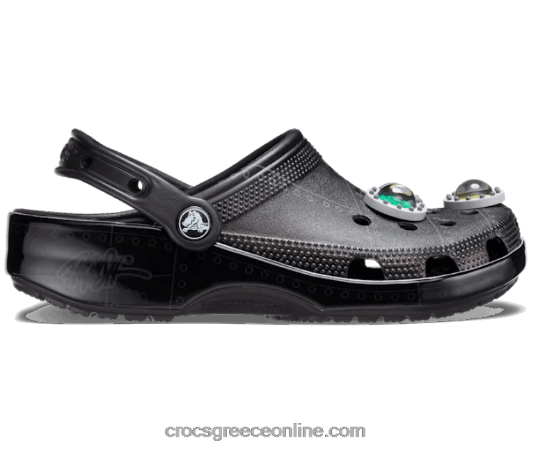 γυναίκες κλασικό crocs x ron αγγλικό clog μαύρος BPZ6D154