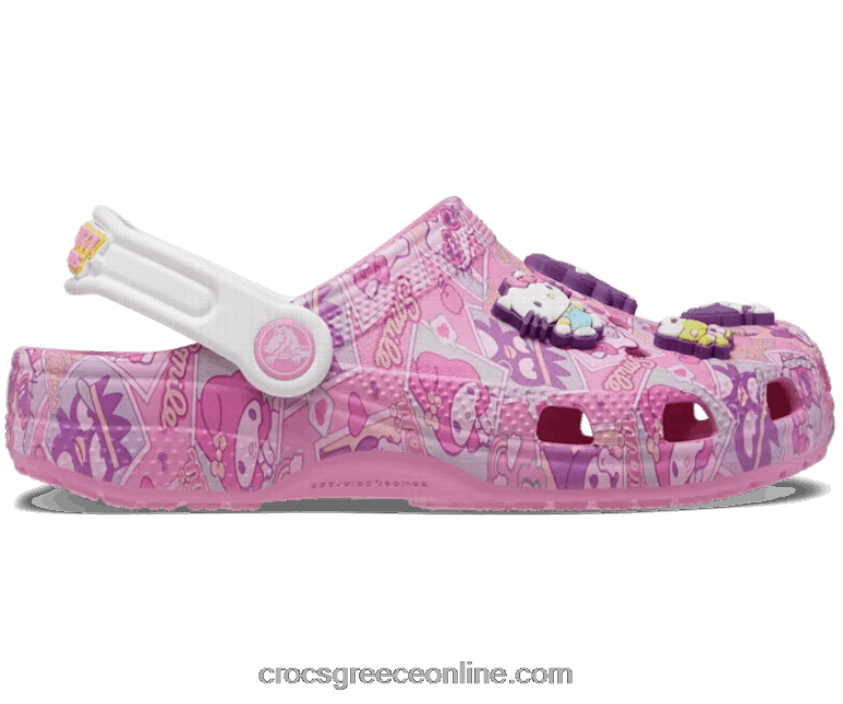 γυναίκες hello kitty and friends classic clog ροζ BPZ6D32 Crocs
