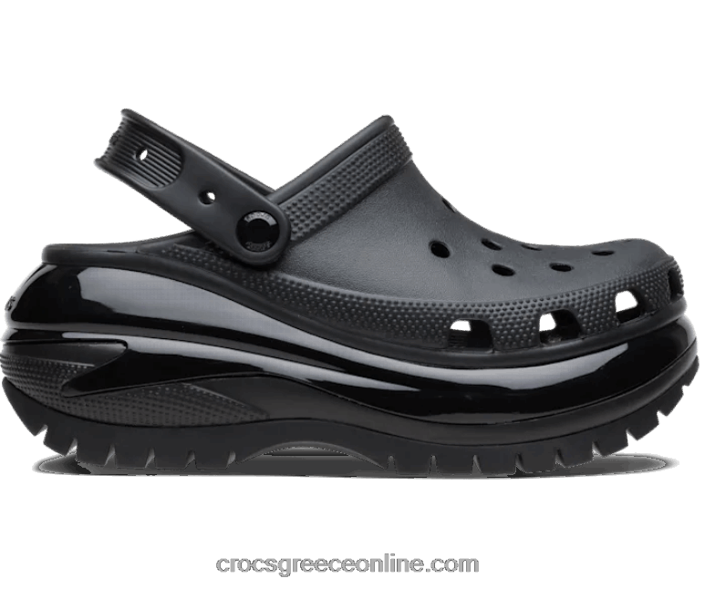 γυναίκες mega crush clog μαύρος BPZ6D104 Crocs