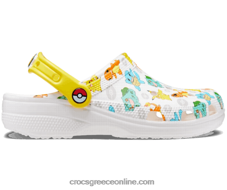 γυναίκες κλασικό pokemon ii clog λευκό/πολλαπλό BPZ6D213 Crocs