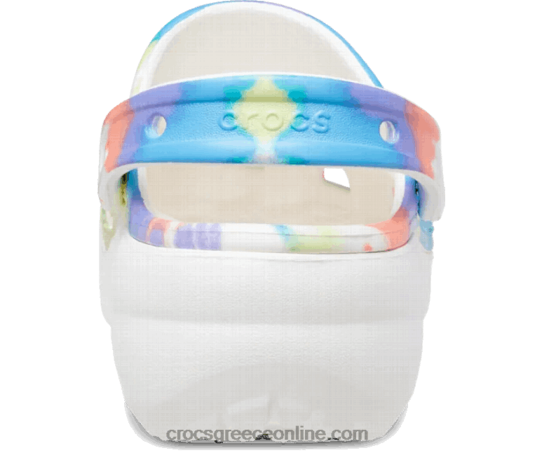 γυναίκες κλασικό τσόκαμα πλατφόρμας tie-dye γραφικώνBPZ6D596 Crocs