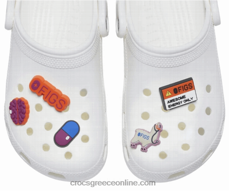 γυναίκες σύκα x crocs πακέτο άσπρο BPZ6D276